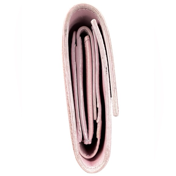 CELINE Grained Calfskin Tri-Fold Wallet W/ COA - Picture 2 of 13